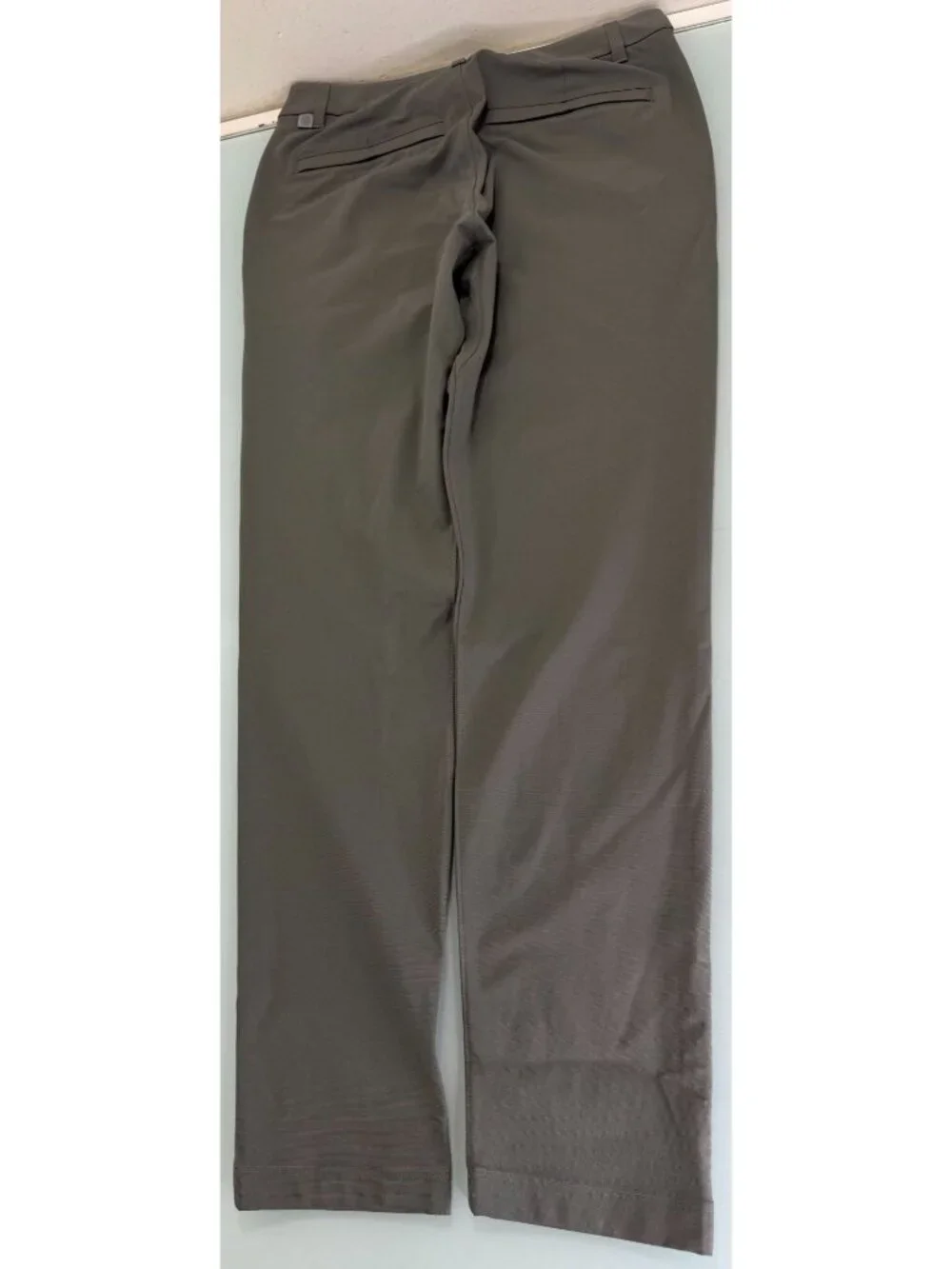 Lululemon ABC Slim Fit Pants Mens 29X31 Army Green 5 Pocket Warpstreme Trousers
